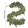 Zederngirlande Realistisch Realistische Grüne Girlande für Haustür Feiertagsatmosphäre Requisiten Partyzubehör Kaminsims Kamin Wand