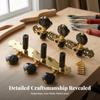 6 Pieces Guitar Tuning Machines Golden Machine Heads Smooth for Luthier