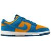 Nike Dunk Abrasion Resistant Low top Skateboard Shoes Women's Blue Orange IH7648-700