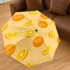 1PC Orange Slice Umbrella-8-Rib Reinforced Portable Folding Travel Suitable for All Seasons Outdoor Daily Use-G354
