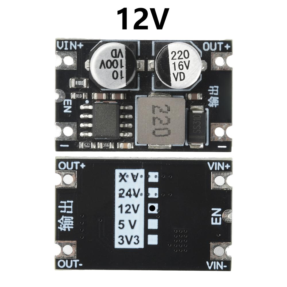 DC-DC Step-down Module Buck Power Supply Module 6-80V to 3.3V/5V/12V 1.2A Output Low Ripple High-power Voltage Converter Module