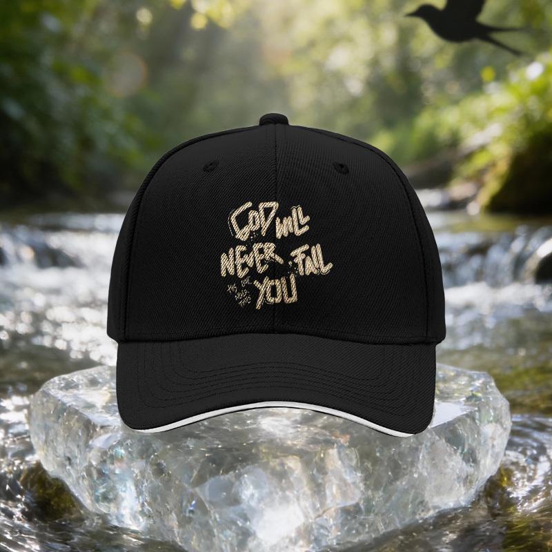 1pcs Unisex Adjustable Baseball Cap with Motivational Lettering & Suitable for Travel, Parties, Birthdays - Lightweight Outdoor