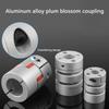 Aluminium Flexible Coupling Stepper Motor Shaft Coupler Flexible Shaft Couplers for Torques Stability In Marine