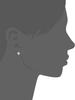 Dr MONROE Skull Silver Natural [Dr. Monroe] Earrings, 925, Ruby, PE-30-SV2-RU