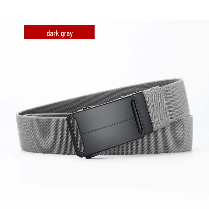 Men s Outdoor Tactical Elastic Nylon Belt with Adjustable Automatic Buckle 125 cm