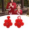 Vintage Flower Pearl Chinese Knot Closure Buttons Traditional Cheongsam Ornament