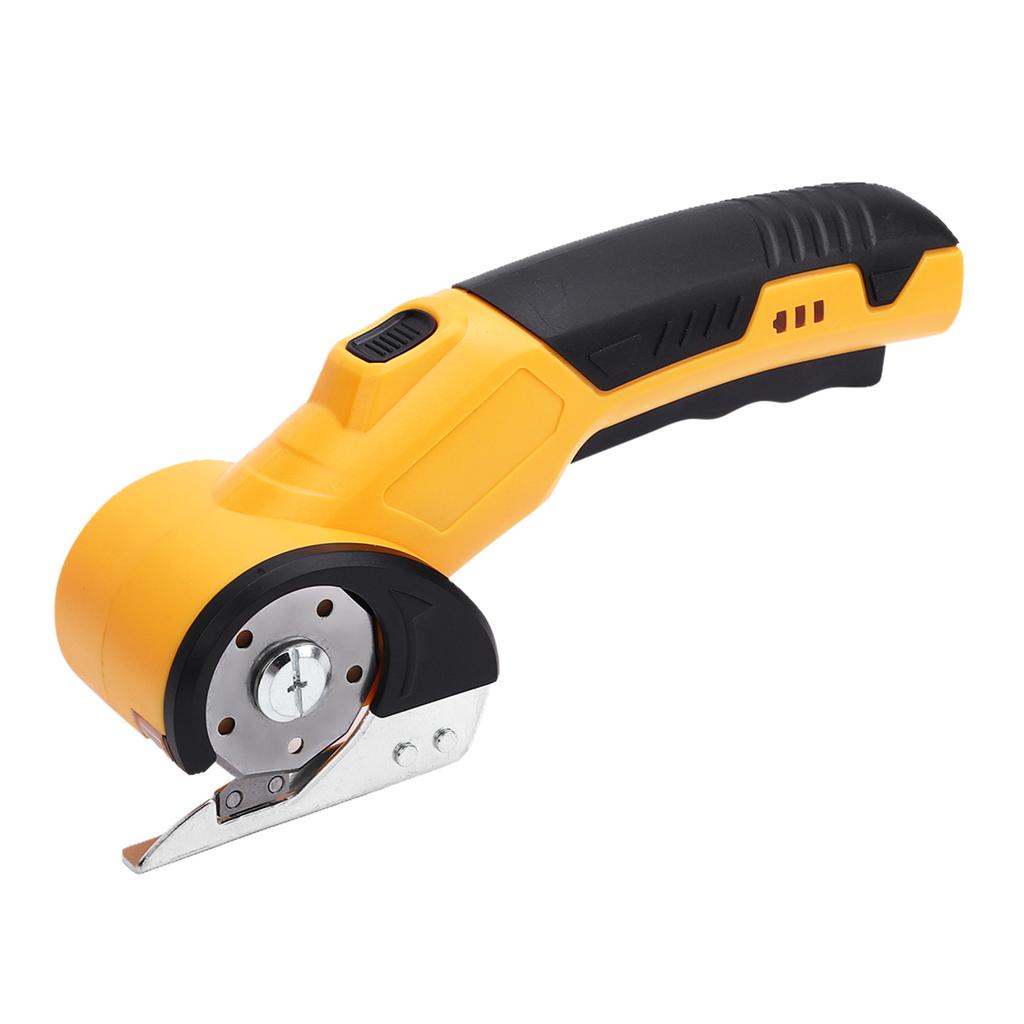 Cordless Electric Scissors 3.6V Re Able Cardboard Box Cutter Fabric Scissor with Spare Blade   Lock & LED Light for Leather Carpet Plast