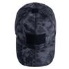 Men's Camouflage Tactical Baseball Cap With 3 Velcro Patches Military Camouflage Hat Cap For Outdoor Jugle Fishing Hiking Caps