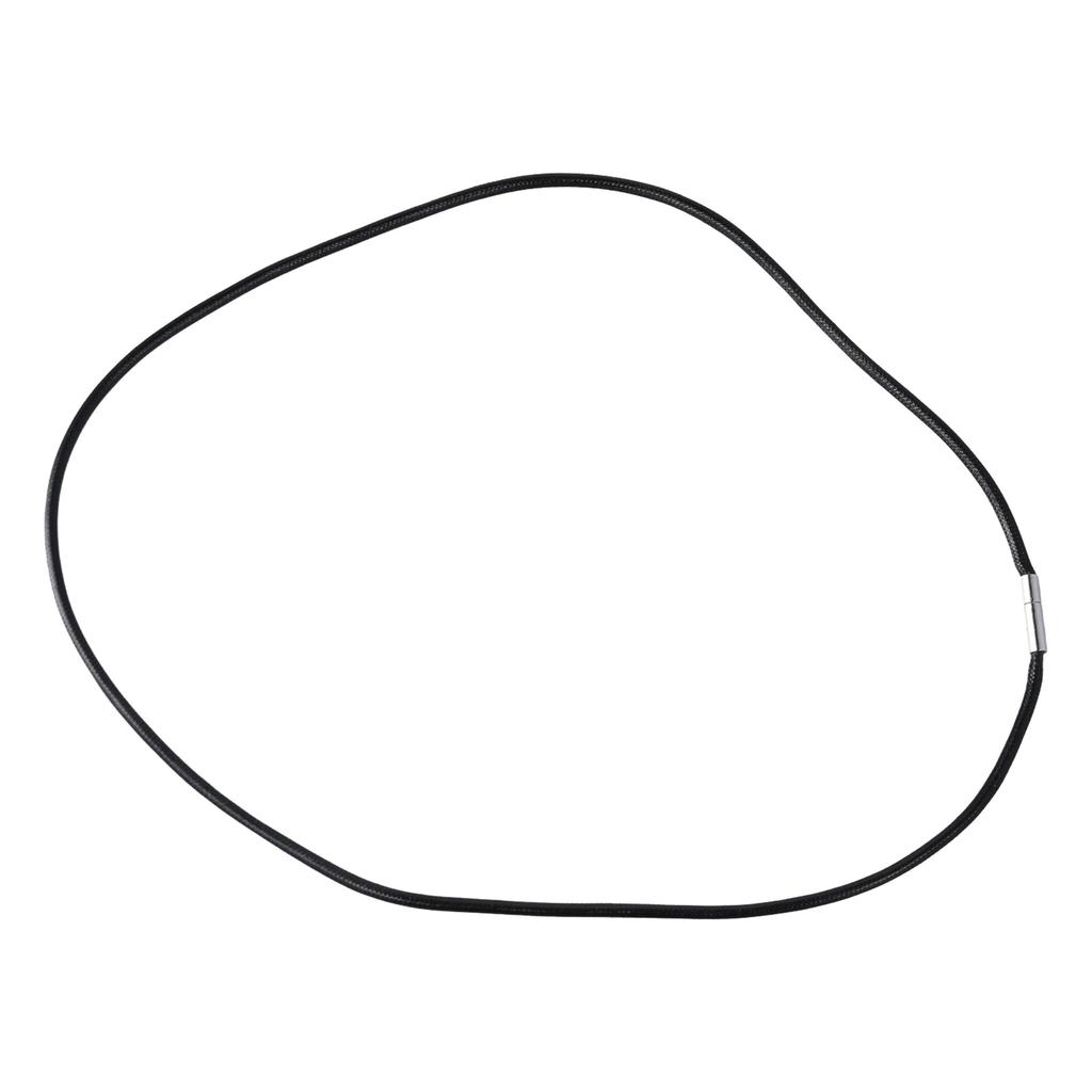 Polyester Pendant String Fashion Braided Necklace Cord Wax Rope Chain with Enduring Clasp DIY Jewelry Making Supplies