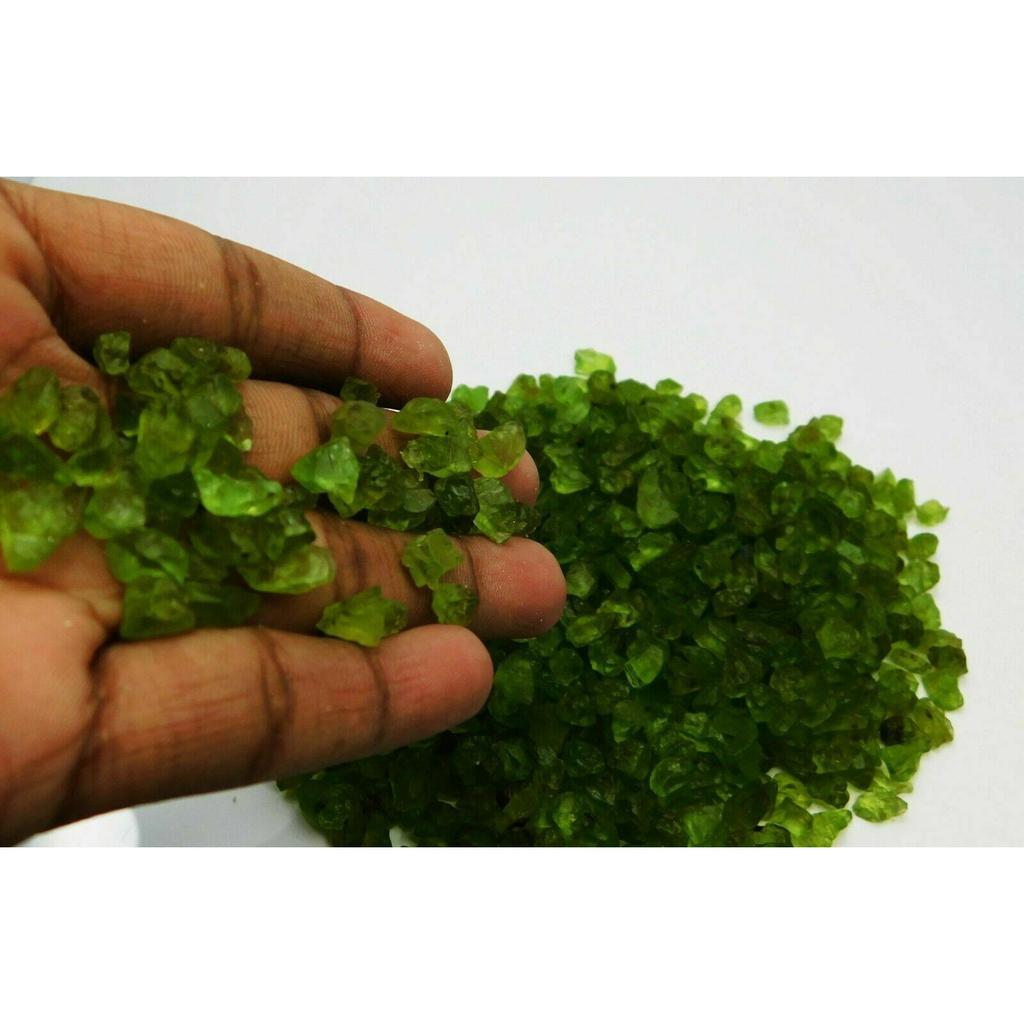 NATURAL 83 Ct Peridot Green Uncut Rough   Rare Loose Gemstone Lot