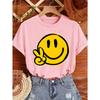 T-Shirt mit lustigem Katzen-Print für Damen, Sommer, weiche, übergroße Oberteile, modisch, lässig, kurzärmelig, Baumwolle
