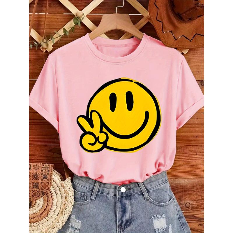 T-Shirt mit lustigem Katzen-Print für Damen, Sommer, weiche, übergroße Oberteile, modisch, lässig, kurzärmelig, Baumwolle