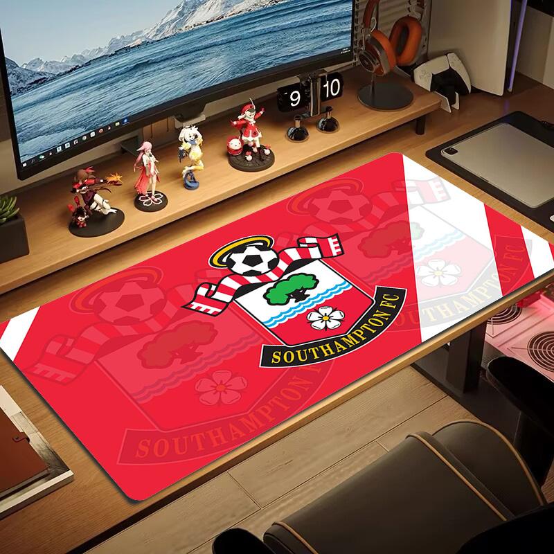 Southampton fc Color Mouse Pad Large Gaming Table Cushion Non-slip Laptop Tablet Big Mousepad XXL Mat Mini PC Playmat With Lock edge