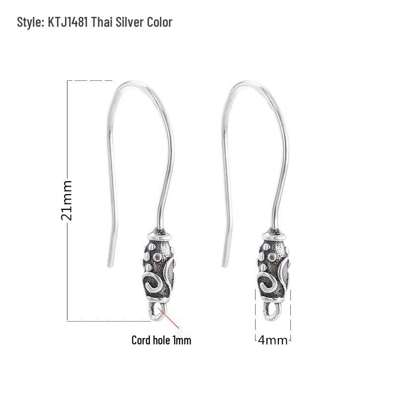 

Стерлинговое серебро 925 пробы DIY крючки для серег аксессуары 925 Silver