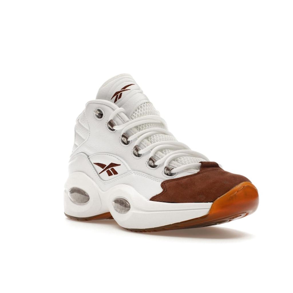 Reebok Adidași Bărbați Question Mid Vârf Mocha Alb Încălțăminte-Alb Alb Măsliniu GX0241