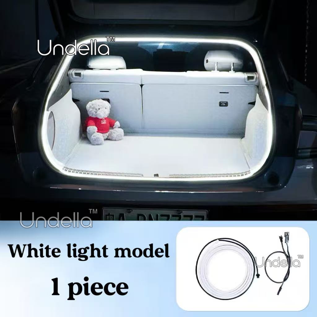 For XPENG P7+ P7plus 2026 2027 Car Rear Trunk LED Light Bar Strip Trunk Interior Brighten Decorative Lamp Strip Automatic Light