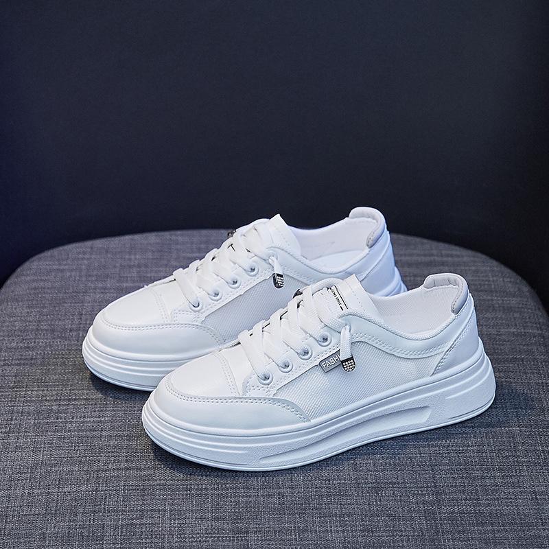 Little white shoes student female tide, summer new mesh breathable casual shoes board shoes street shooting
