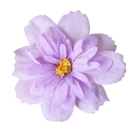 20 Pcs Fake Flowers Heads Artificial Faux Silk Flower Head Bulk for DIY Crafts Wedding Bridal Party Baby Shower Home Decoration