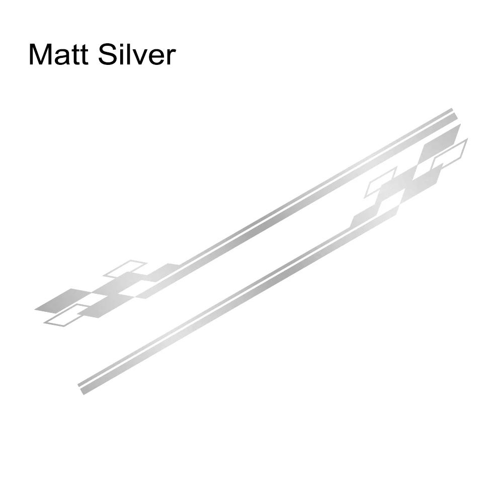 Car Door Side Skirt Vinyl Stickers For Ford Fiesta MK6 MK7 Mk8 6 7 ST Auto Line Graphic Decoration Decal Tuning Accessories