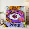 Rapper B-Bad B-Bunny Throw Soft Flannel Throw Blanket, Lightweight Breathable Summer Nap Blanket For Sofa Home Travel Cozy Decor
