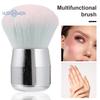 Nail Art Dust Brush - Mushroom Head Design, Soft Density Bristle, Multi-purpose Dusting Cleaning Nail Salon Tool