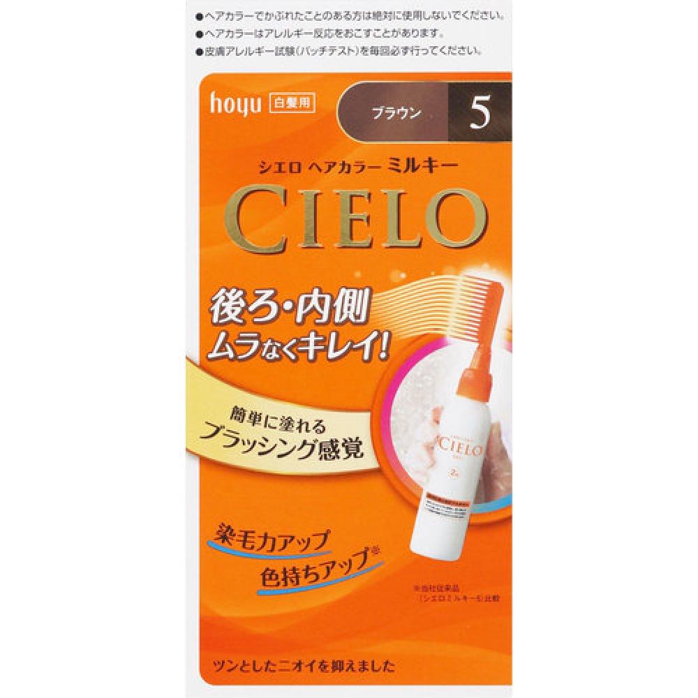 

Краска для волос Cielo EX Milky 5 Коричневый 1 упаковка