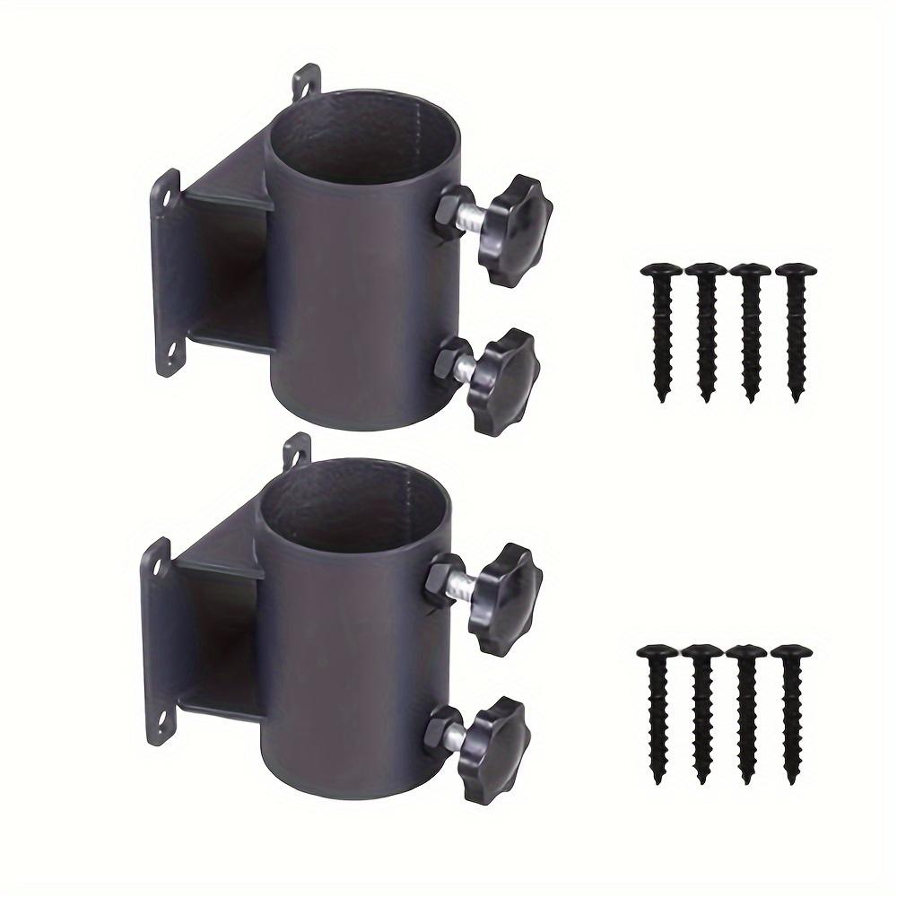 

Heavy Duty Outdoor Umbrella Stand Adjustable Patio Umbrella Clip Railing For Deck Railings Fences Piers Patio Balconies Terraces чёрный