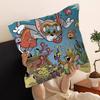 T-Tom And Jerry Personalized Pillow Dust Cover Bedroom Kids Party Decoration Pillowcase Birthday Children Gift