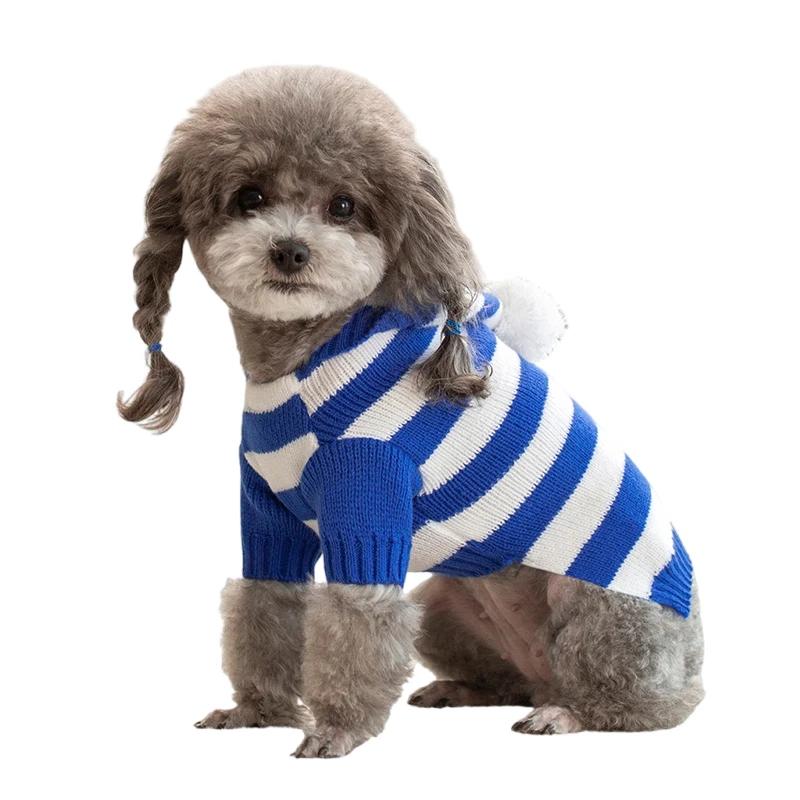 Warme Welpenpullover für kleine mittelgroße Hunde Katzen Kleidung Chihuahua Hoodie Yorkies Französische Bulldogge Apprael Mops Weste Kätzchen Kostüme