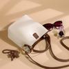 Women's Handbag 2024 New Summer Bucket Bag, Soft Leather, Niche Design, Fashionable and Versatile, Textured Crossbody Bag