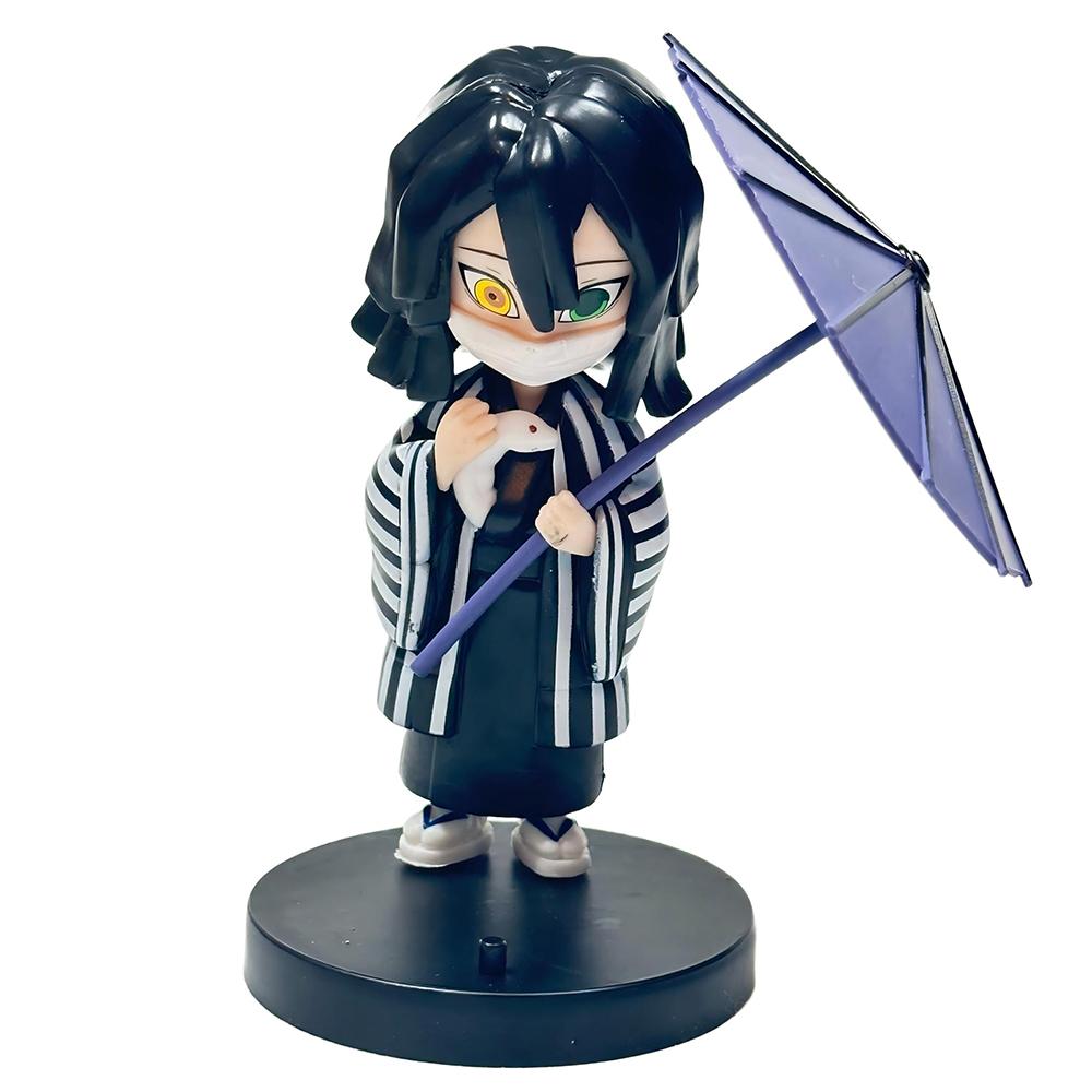 Anime Demon Slayer Figure Kimetsu No Yaiba Doll Plum Rain Series Surprise Box Warrior Action Figure Toy Model  Popular New