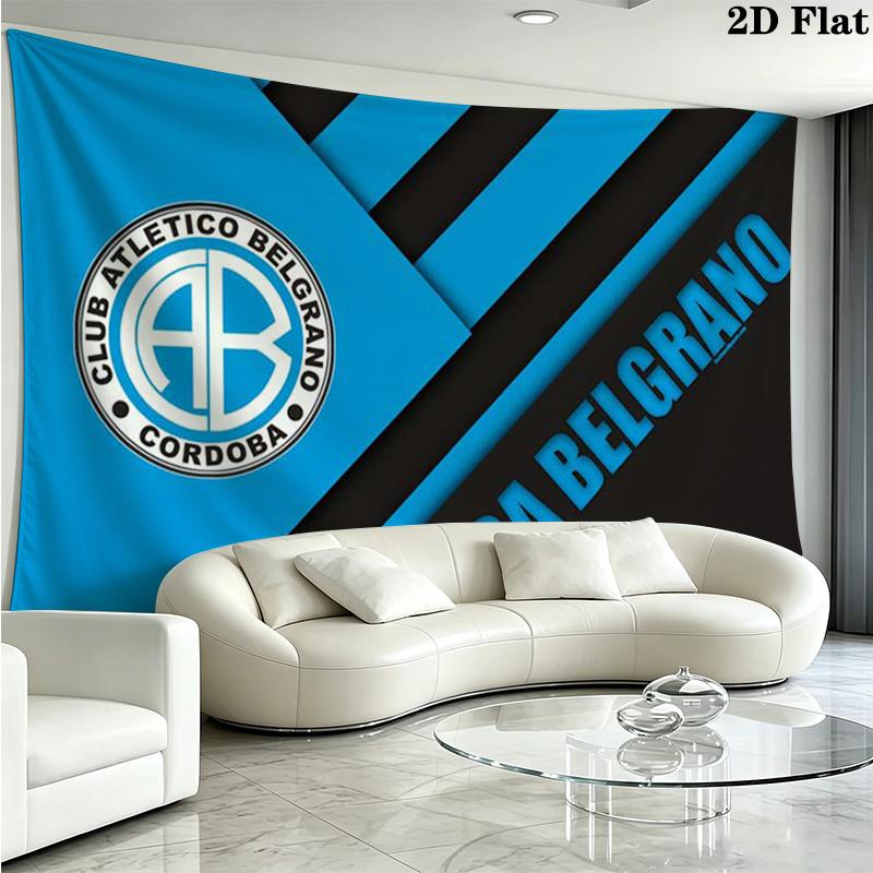 CLUB ATLETICO BELGRANO Wall Tapestry Aesthetic Wall Hanging Printed Fabric Blanket Decorative Tapestries for Bedroom Living Room Home Decor