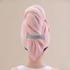 1PCS Microfiber Hair Towel Extra Large Wrap Quick Dry Hair Towel Wrap With Elastic Band Ultra Absorbent Soft Hair Towel Turban