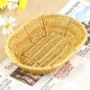 Hardness Rattan Woven Serving Baskets Household Handwoven Bread Fruit Vegetables Basket 7 Styles Rattan Basket
