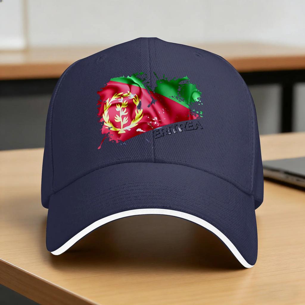 Eritrea Flag Sun Baseball Cap Summer Classic Trucker Hat For Unisex Adult Hunting Camping Baseball Caps