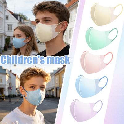 Children Protective Face Mask Summer Breathable Design Soft Fabric Comfortable Fit Adjustable Ear Loops Suitable for Daily Use and Outdoor Activities