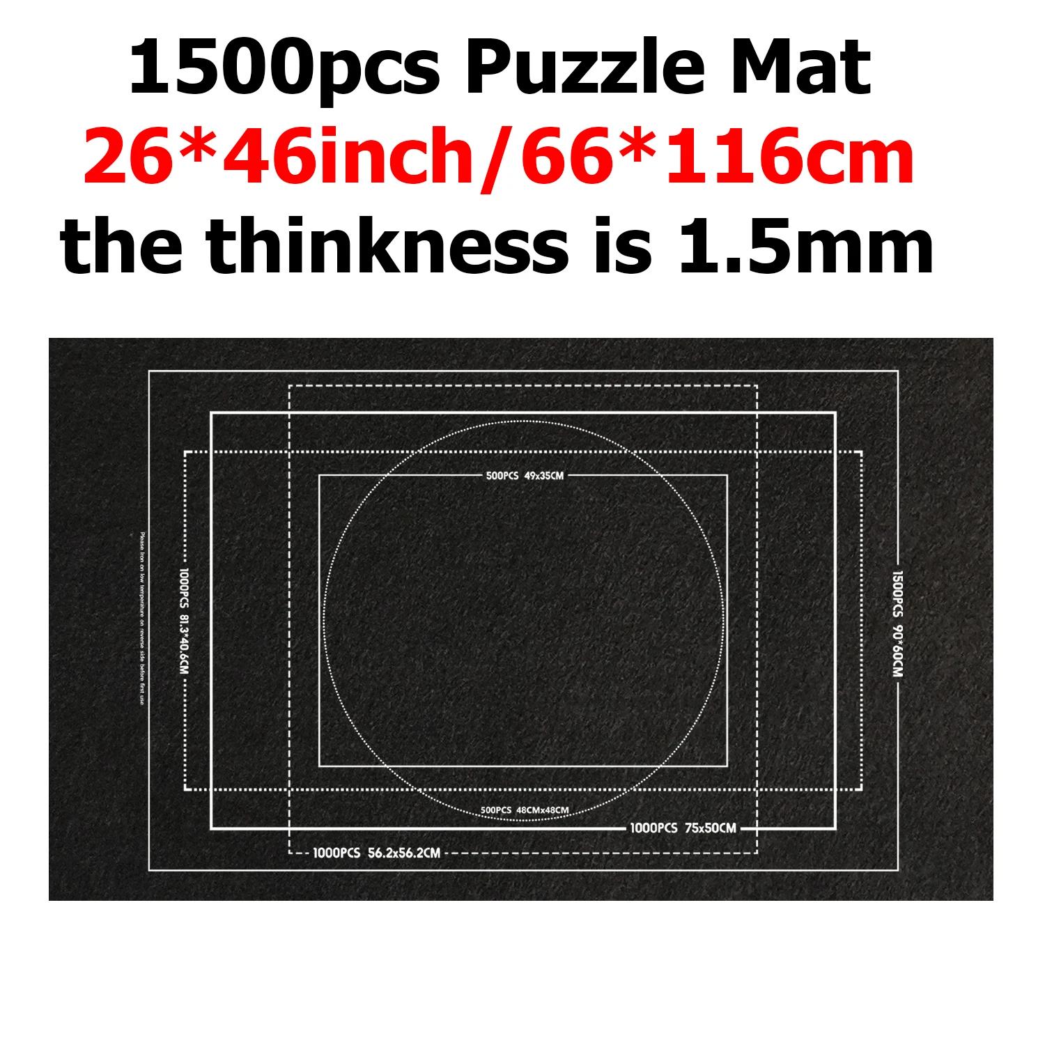 

Puzzles Pad Felt Mat Up To 1500/2000/3000 Pieces Play Mat Blanket Puzzle Accessories Household Office Storage Supplies TMZ