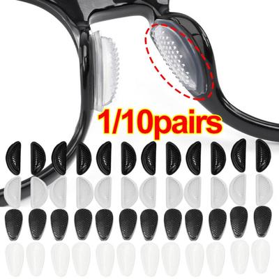 10 Pairs Silicone Nasal Supports Invisible Nose Holder Comfortable Glasses Nose Pads  Nose Pad