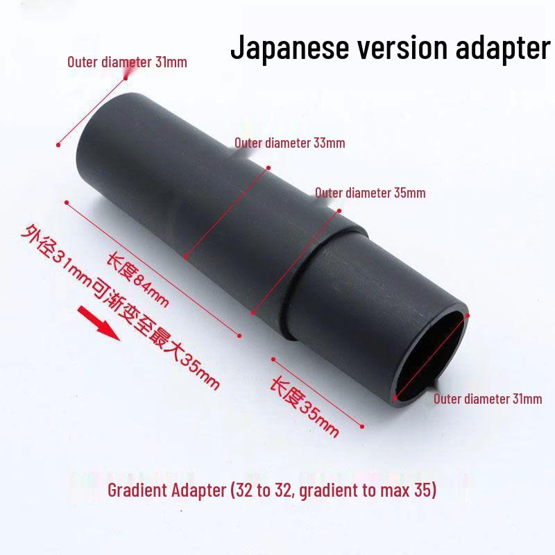 Universal Vacuum Cleaner Attachment Set with Adapter and Connector