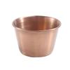 Stainless Steel Round Dipping Sauce Cup for Fries, Salad, and Seasoning