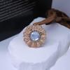 Elegant Rhinestone Brooch: Fashionable Clothing Knot Pin and Decorative Buckle