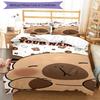 3PC Custom Name Bear Friends Forever Bedding Set Duvet Cover Closure Includes 1 Duvet Cover & 2 Pillowcases for Bedroom