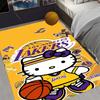 3D basketball rug, suitable for home decoration such as living room, bedroom, sofa, doormat, and children's room anti-slip mat.