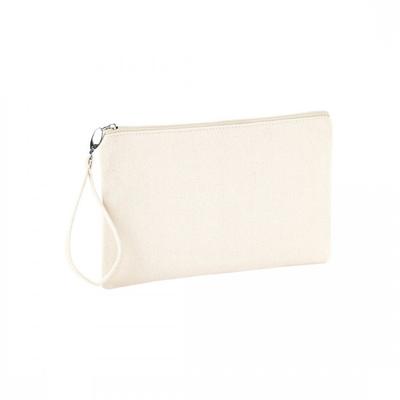 Canvas Wristlet Pouch