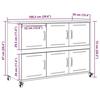 VidaXL Buffet, Cabinet with Door, Cupboard with Storage, Living Room Organizer, Home Interior, 846742
