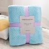 Cross-Border Thick Pineapple Flannel Blanket - Solid Color Coral Fleece Children's Gift Blanket