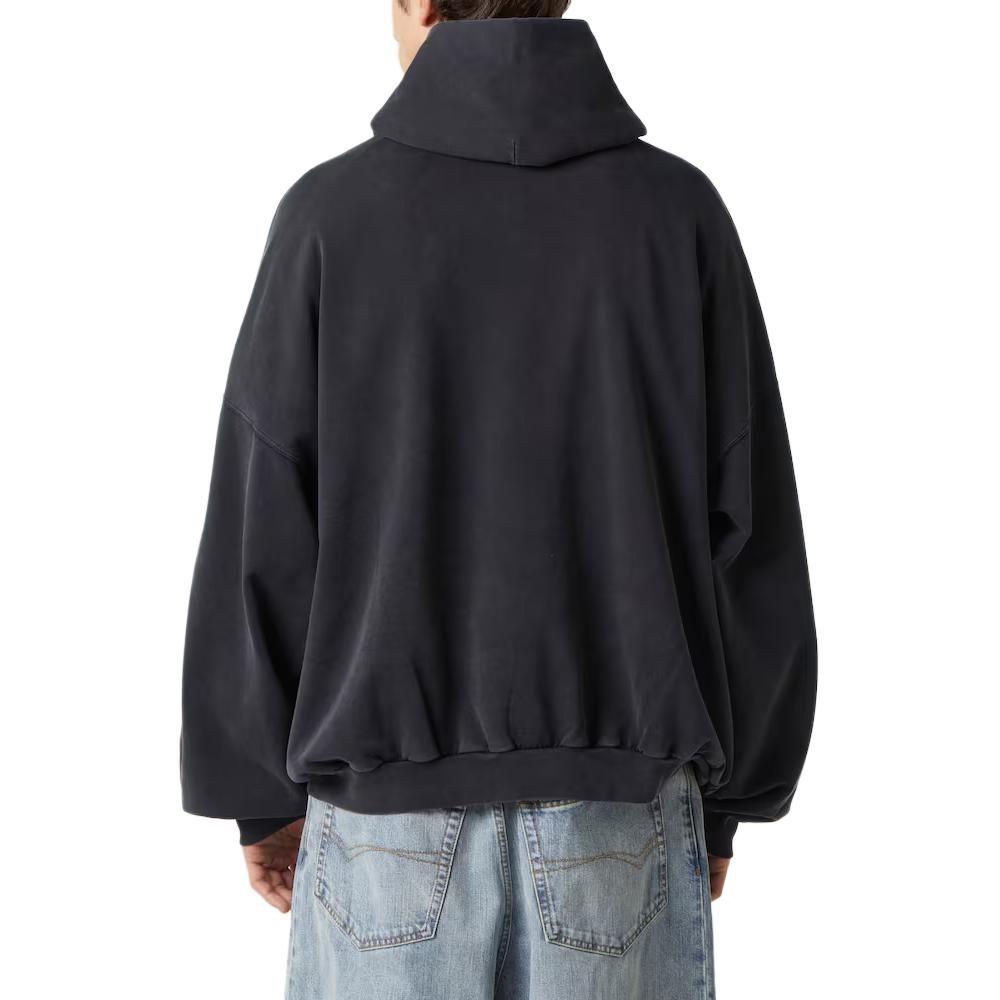 Balenciaga Logo Printed Hoodie 803265TRVM61041