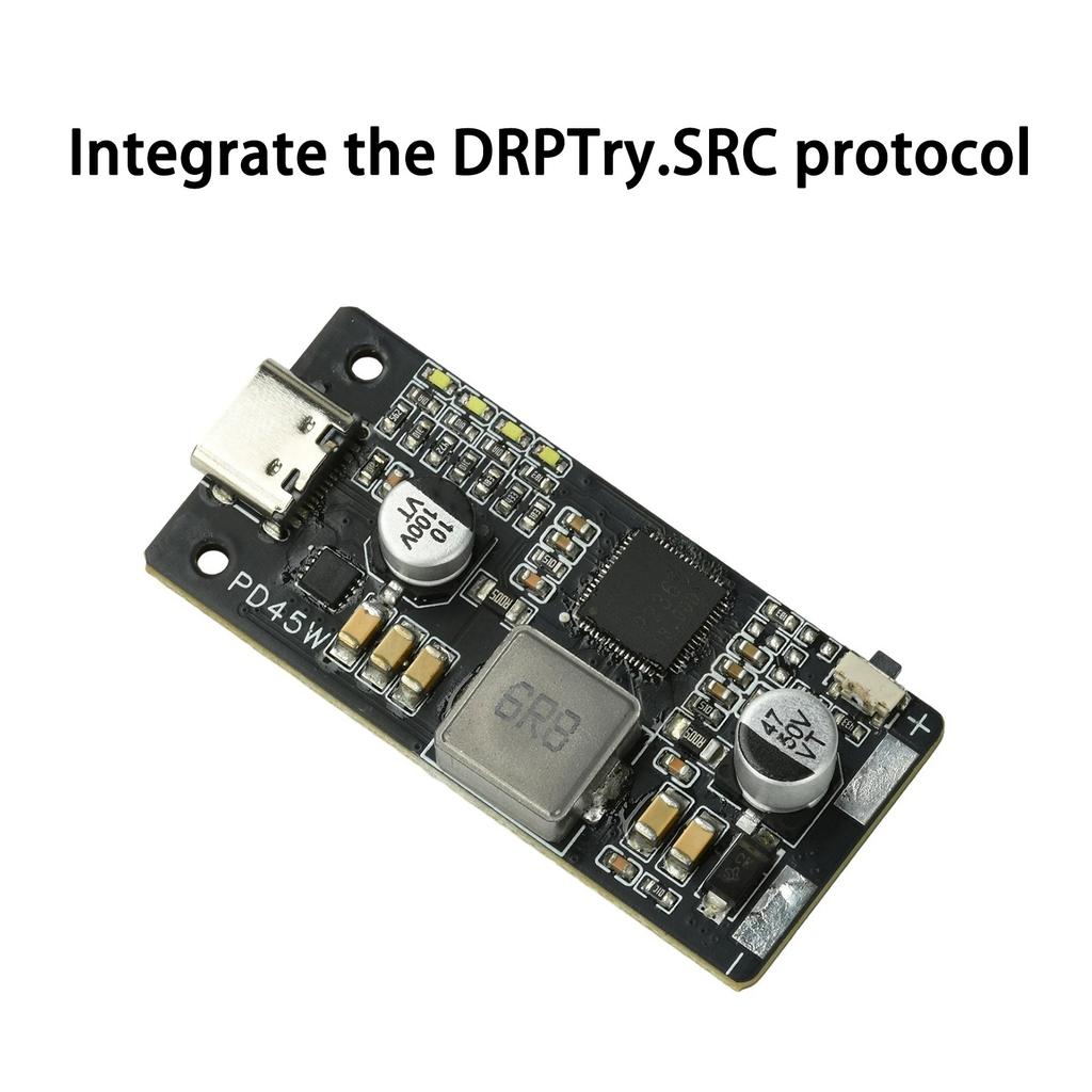Intelligent Battery Management Module 2-6S PD45W 2S-6S Battery Charging Discharging Module Fast Charging Board