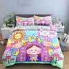 Whimsical Princess Fairy Tale Set  Kid'S And Adults' Bedroom Decor, Exquisite Three-Piece Bedding Set Gift