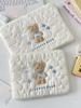 Soft Cloud Cartoon Embroidery iPad/Tablet Bag for 13/14 Inch Laptops